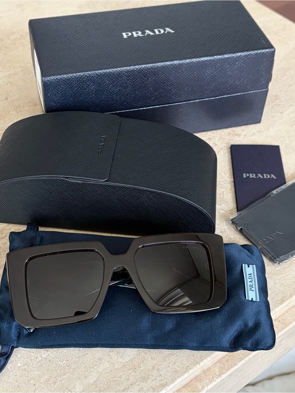 Prada 23YSF Sunglasses (Brand New)